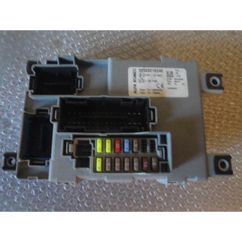 CENTRALINA PORTAFUSIBILI BODY COMPUTER ALFA ROMEO MITO 505218340