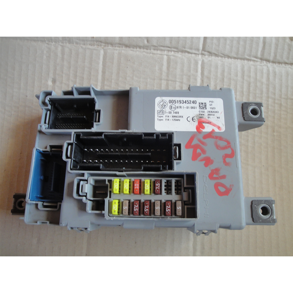 CENTRALINA PORTAFUSIBILI BODY COMPUTER FIAT PANDA DAL '12 51934524