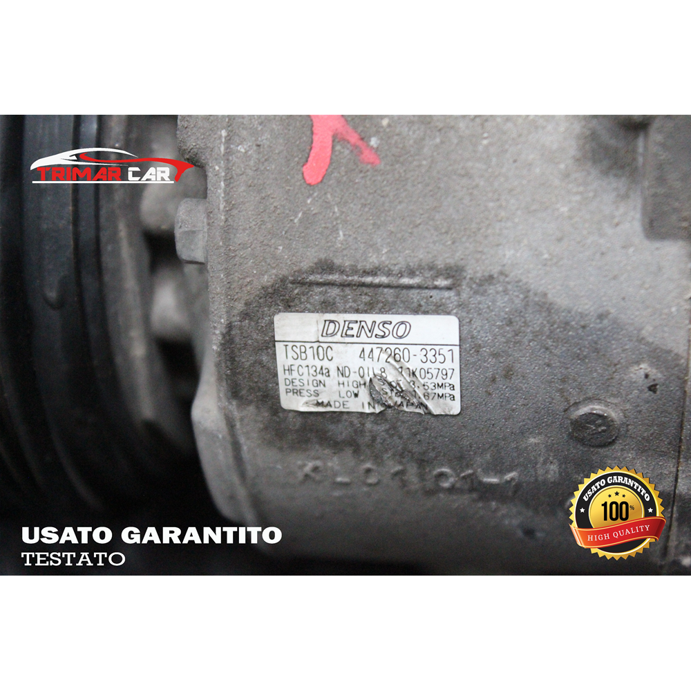 447260-3351 COMPRESSORE AC CLIMA TOYOTA IQ (J1)(2008 IN POI) 1.0