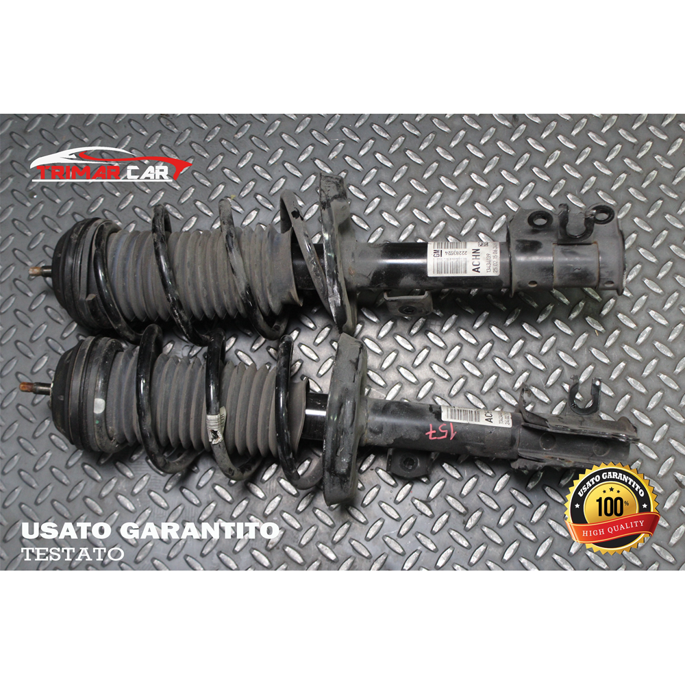 13434140 COPPIA AMMORTIZZATORI ANTERIORI DX SX OPEL CORSA E (X15)(2014 IN POI) 1.2 69CV 51KW COD MOT: B12XER