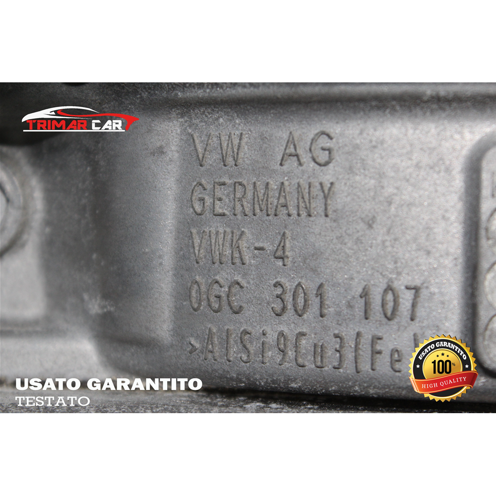 VWK CAMBIO MARCE AUTOMATICO VW GOLF 7 VII (2012 IN POI) 2.0 TDI 150 CV 110 KW COD.MOT. DFG