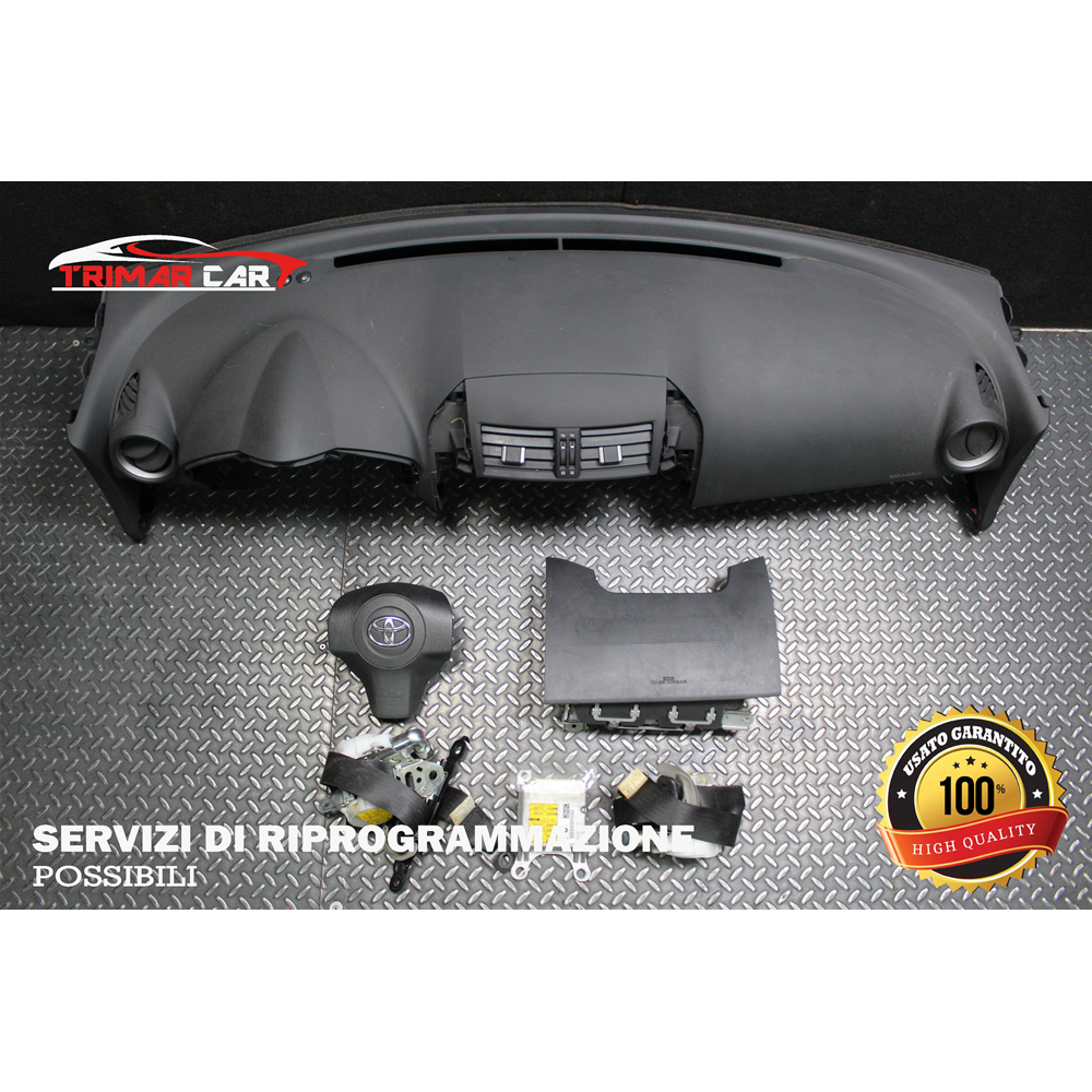 89170-42201 KIT AIRBAG COMPLETO TOYOTA RAV4 3 III (A3)(05-13) 2.0 4WD 152CV 112KW COD MOT; 1AZFE