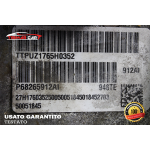 P68265912AI CAMBIO MARCE AUTOMATICO FIAT 500X (334)(2014 IN POI) 1.6 MULTIJET