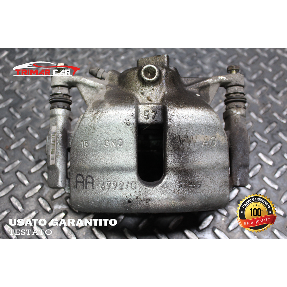 6791/G PINZA FRENO ANTERIORE SINISTRA VW GOLF 7 VII (2012 IN POI) 2.0 TDI 150 CV 110 KW COD.MOT. DFG