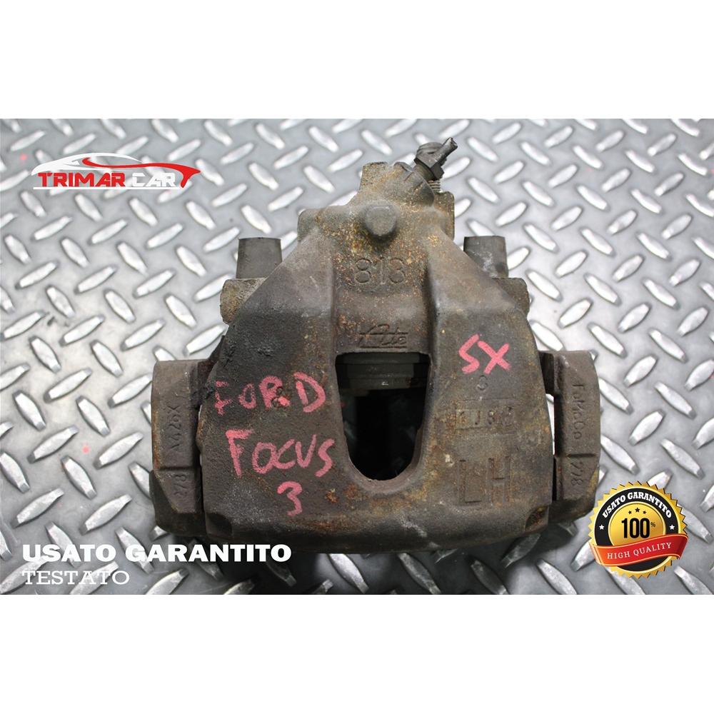 PINZA FRENO ANTERIORE SINISTRA FORD FOCUS 3 III TURNIER (2010 IN POI) 1.6 TDCI 115CV 85KW COD.MOT. T1DA