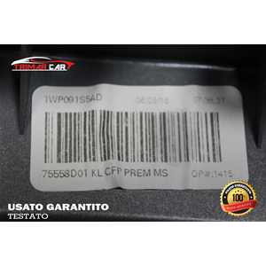 1WP091S5AD MASCHERINA CORNICE AUTORADIO JEEP CHEROKEE 5 (KL)(2013 IN POI)  2.2 CRD 4X4 200CV 147KW SIGLA MOT. LAU61