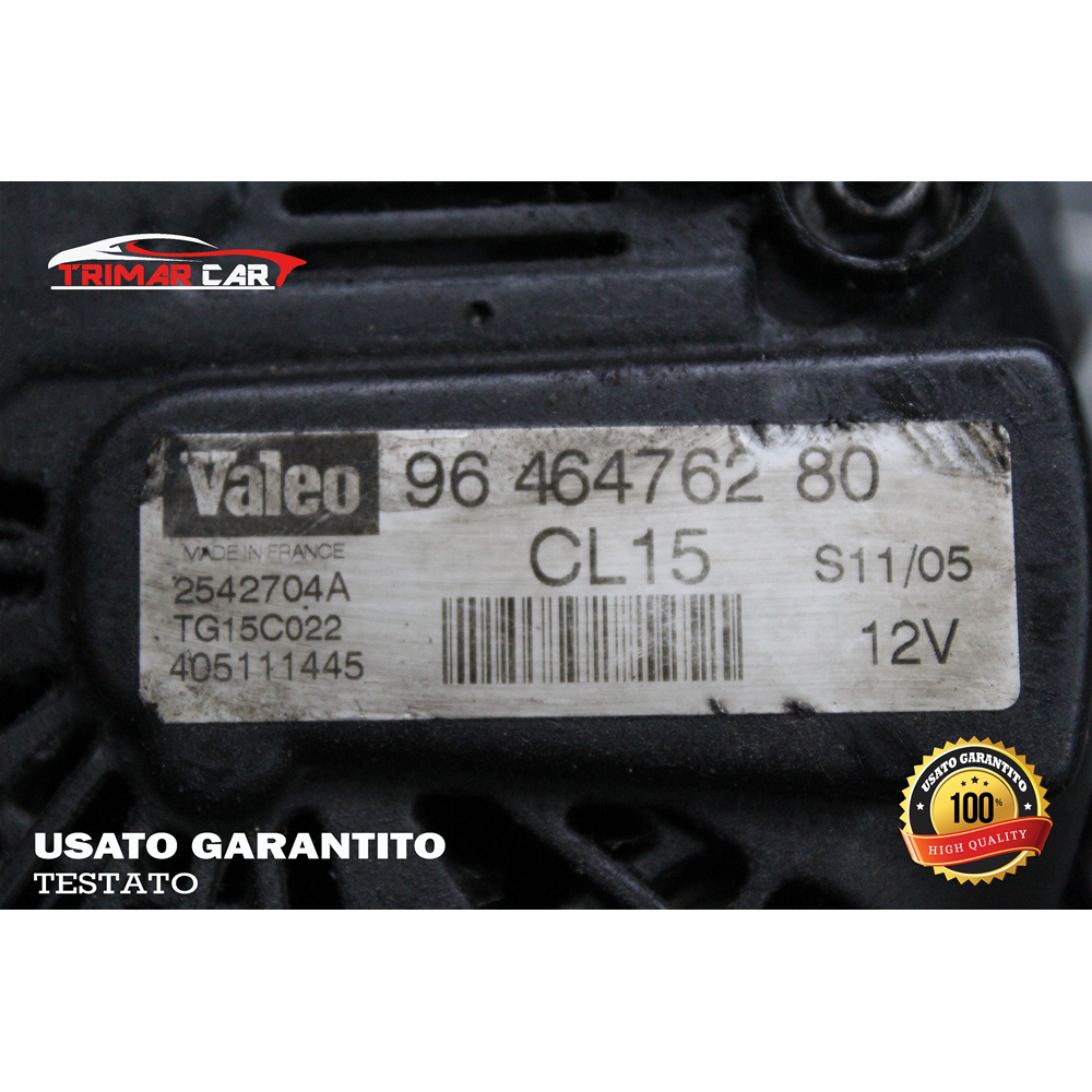 9646476280 ALTERNATORE CITROEN PEUGEOT