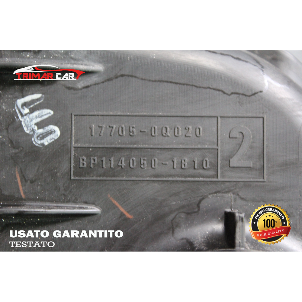 17705-0Q020 AIRBOX PORTAFILTRO ARIA TOYOTA YARIS 2 II (P9)(2005-2010) 1.0