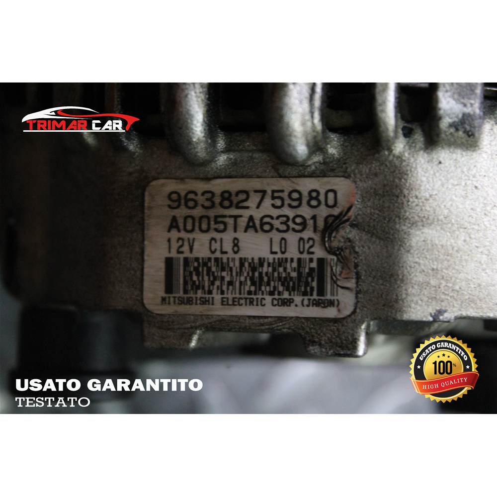 9638275980 ALTERNATORE CITROEN PEUGEOT