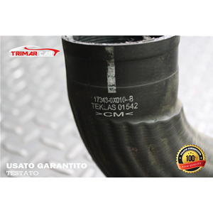 17343-0X010 TUBO MANICOTTO INTERCOOLER TURBO TOYOTA AVENSIS (T27)(2008 IN POI) 1.6D4D 82KW COD.MOT. 1WW