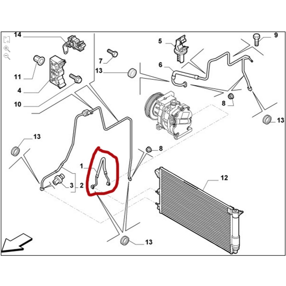 85292 ORIGINAL IMPERIUM Condotto Carburante Adatti Per Panda 169 | AUTODOC Prezzo E Recensioni - Foto 5
