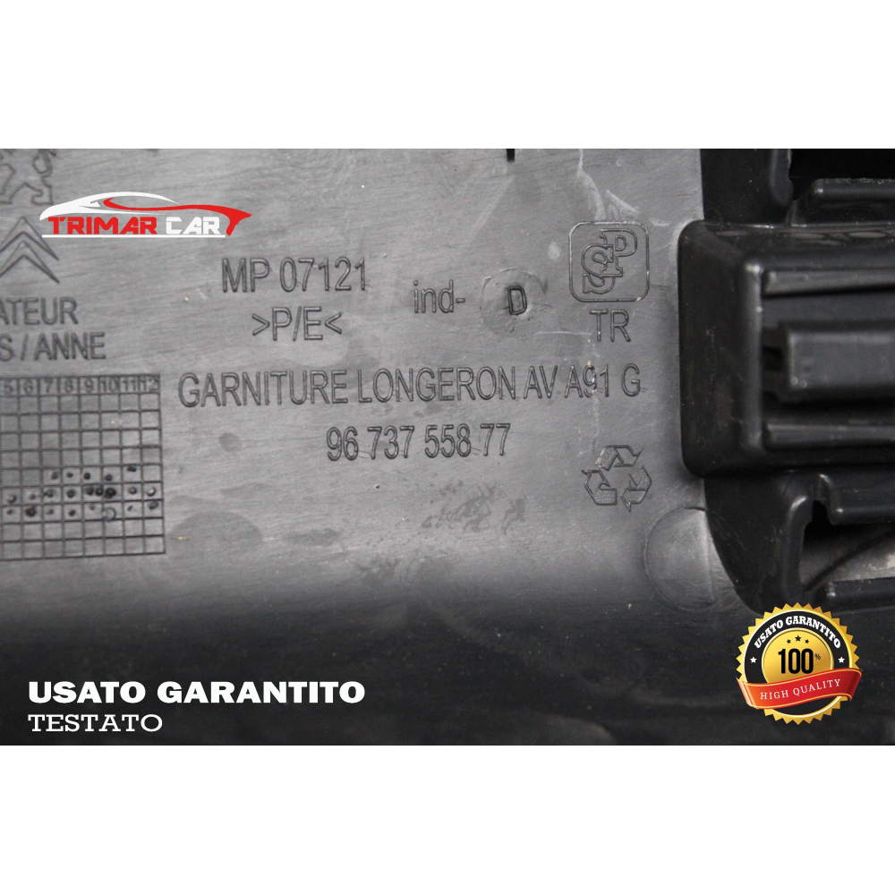 9673755877 PROFILO BATTITACCO ANTERIORE SINISTRO PEUGEOT 208 I (CA , CC)(2012 IN POI)
