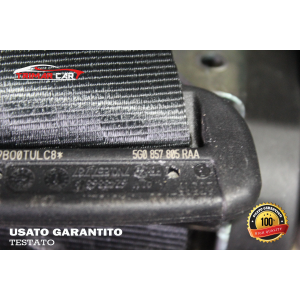 5G0857805RAA CINTURA SICUREZZA POSTERIORE DESTRA VW GOLF 7 VII (2012 IN POI) 2.0 TDI 150 CV 110KW