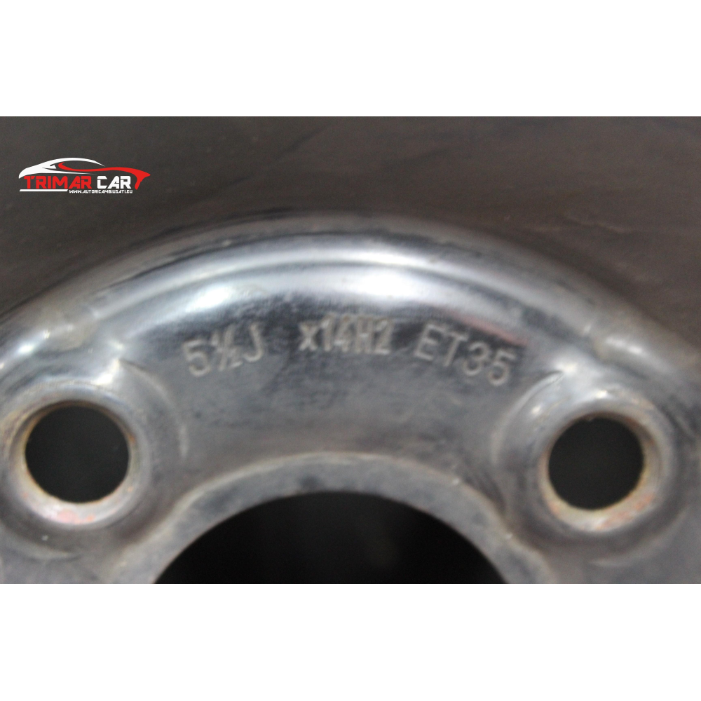 R14 CERCHIO SINGOLO IN FERRO FIAT PUNTO 2 (188)(2003-2012)