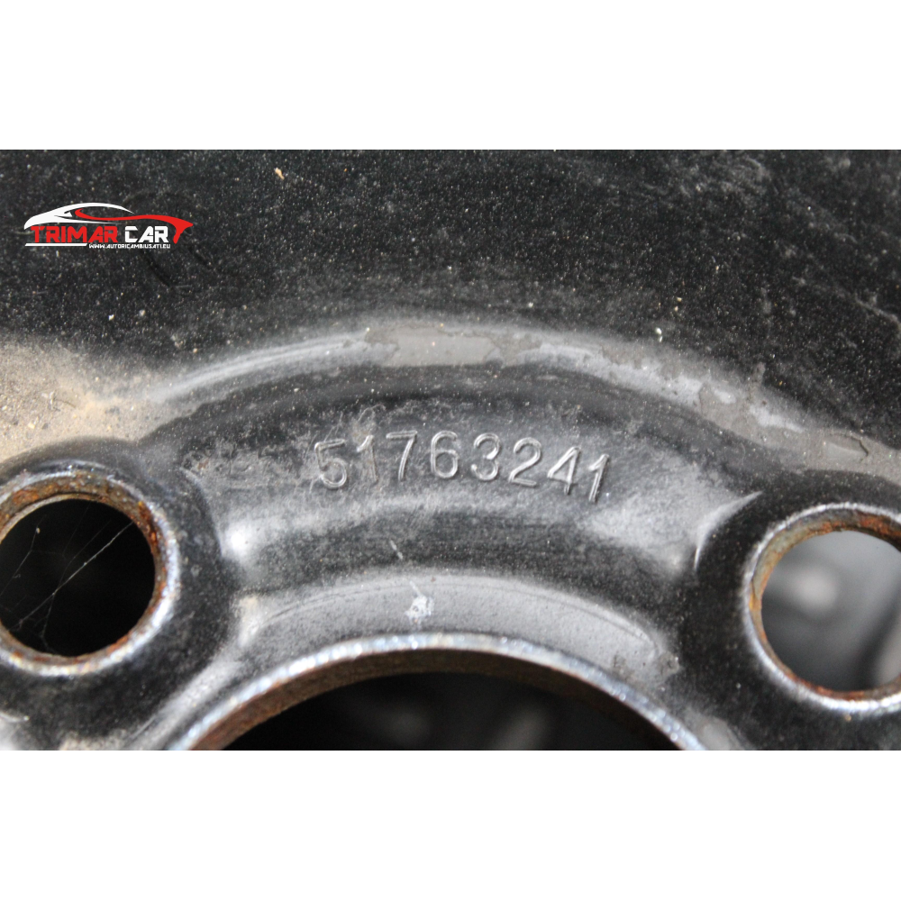51763241 R15 CERCHIO SINGOLO IN FERRO FIAT GRANDE PUNTO (199)(05-12)