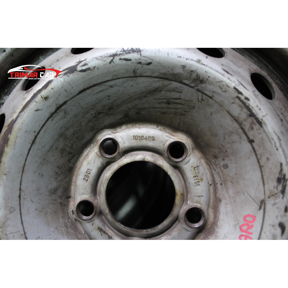 R16 SET 4 CERCHI IN FERRO OPEL VIVARO (F7)(2001 IN POI)