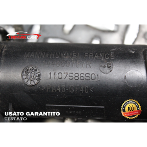 1107586S01 TUBO MANICOTTO INTERCOOLER TURBO NISSAN QASHQAI 2 II (J11,J11)(2013 IN POI) 1.5 DCI 110CV 81KW COD MOTORE; K9K646