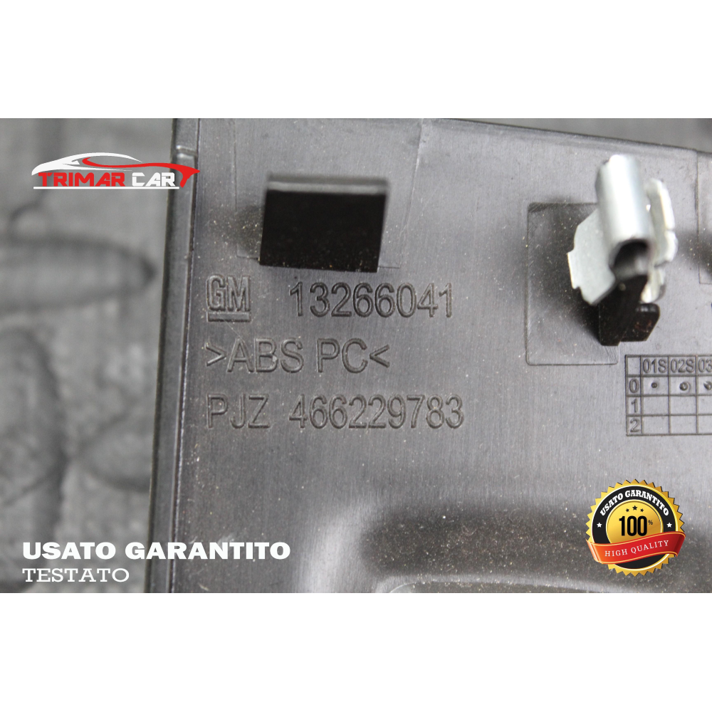 13266041 INTERRUTTORE ALZAVETRO ANTERIORE DX DESTRO OPEL MERIVA B (2010 IN POI)