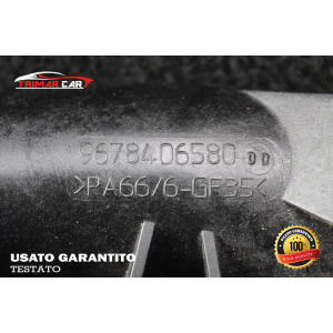 9678406580 TUBO MANICOTTO INTERCOOLER TURBO PEUGEOT 208 I (CA , CC)(2012 IN POI) 1.6 HDI 92CV 68KW