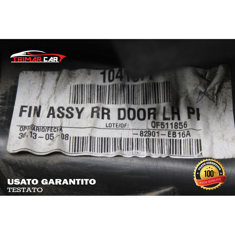 82901-EB16A PANNELLO PORTIERA POSTERIORE SINISTRA NISSAN NP300 NAVARA (D40)(2004 IN POI)