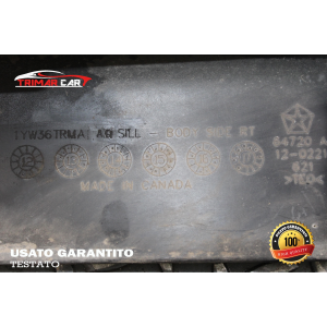 1YW36TRMA COPPIA MINIGONNE SOTTOPORTA LATERALI JEEP CHEROKEE 5 (KL)(2013 IN POI) 2.2 CRD COD.MOT. LAU61