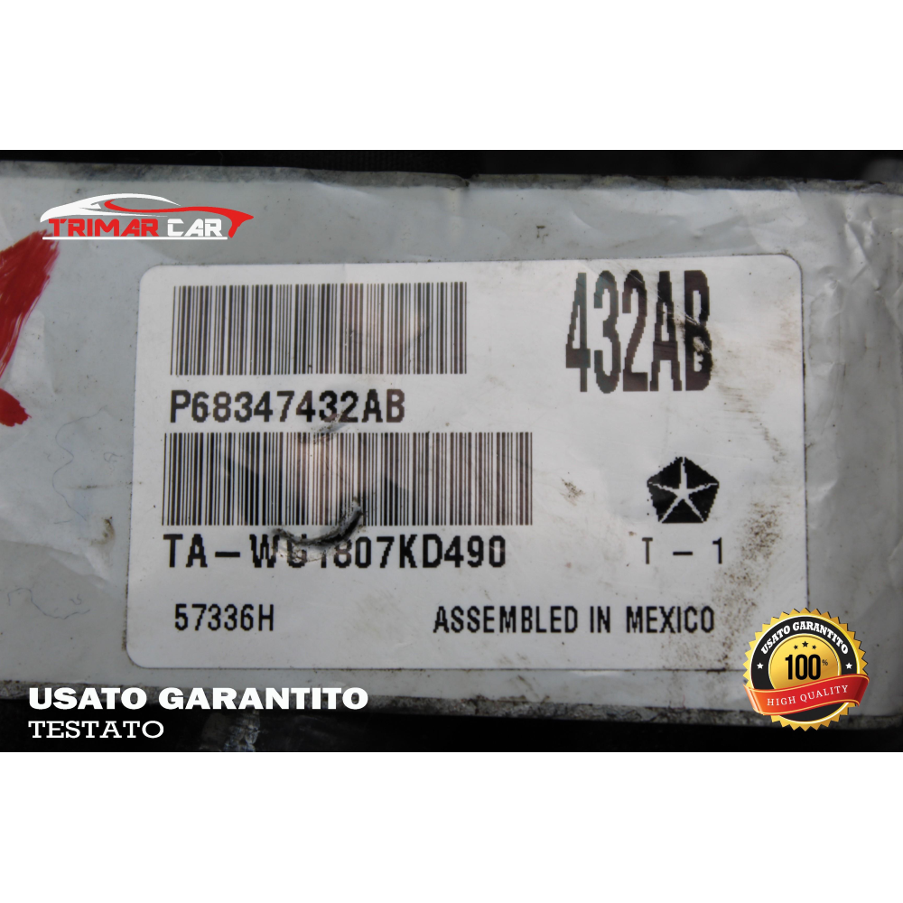 68347432AB CAVO CAVI CABLAGGIO DIFFERENZIALE JEEP CHEROKEE 5 (KL)(2013 IN POI) 2.2 CRD COD.MOT. LAU61