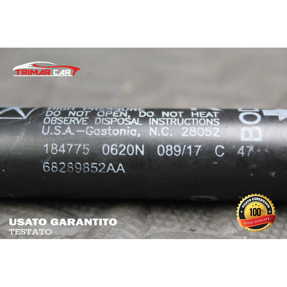 68289852AA PISTONCINO PORTELLONE POSTERIORE JEEP CHEROKEE 5 (KL)(2013 IN POI) 2.2 CRD COD.MOT. LAU61