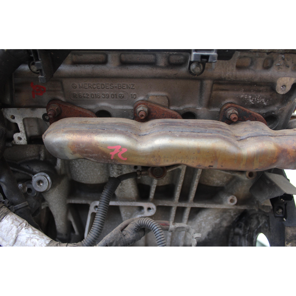 A6421400361 COLLETTORE DI SCARICO JEEP GRAND CHEROKEE 3 III (WH,WK)(04-11) LATO SINISTRO 3.0 CRD 160KW COD MOT: EXL