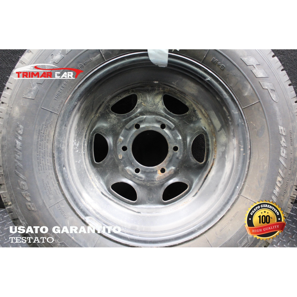 7JX16H2 ET38 R16 CERCHIO SINGOLO IN FERRO OPEL FRONTERA B (U99)(98-05)