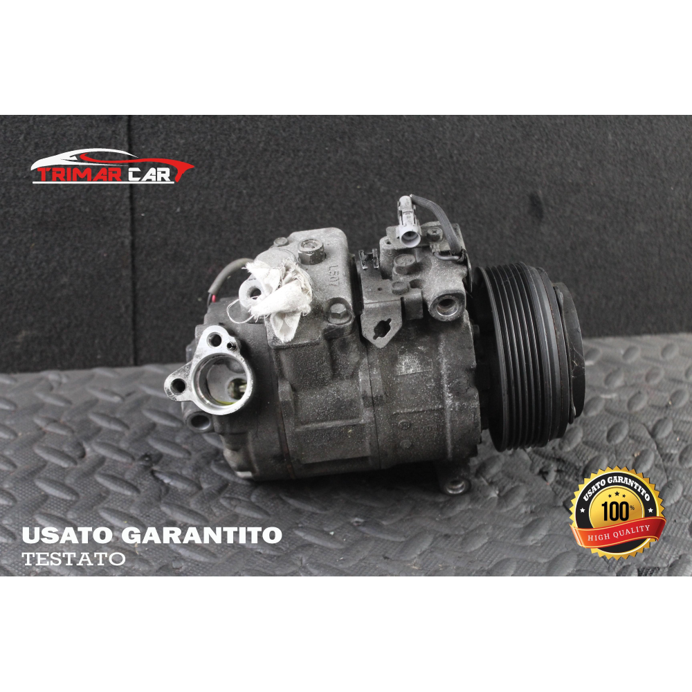64526987862 COMPRESSORE AC CLIMA BMW SERIE 1 (E87)(2003-2013)  120D 177CV 130KW SIGLA MOT.N47D20A