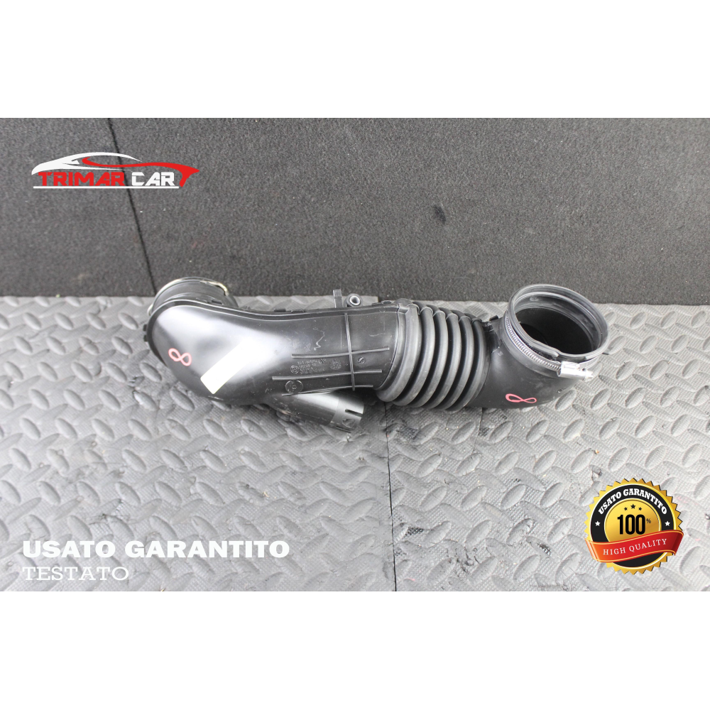 13717804846 TUBO MANICOTTO ASPIRAZIONE ARIA BMW SERIE 1 (E87)(2003-2013)  120D 177CV 130KW SIGLA MOT.N47D20A