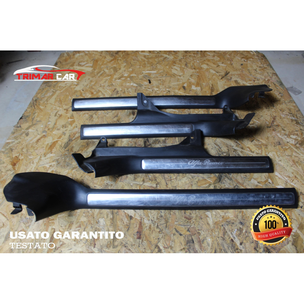 156018838 CROMATI KIT BATTITACCO ANTERIORI E POSTERIORI ALFA ROMEO 166 (936)(1998-2007) 2.4 JTD 175CV 129KW COD MOT: 841G000 CROMATI