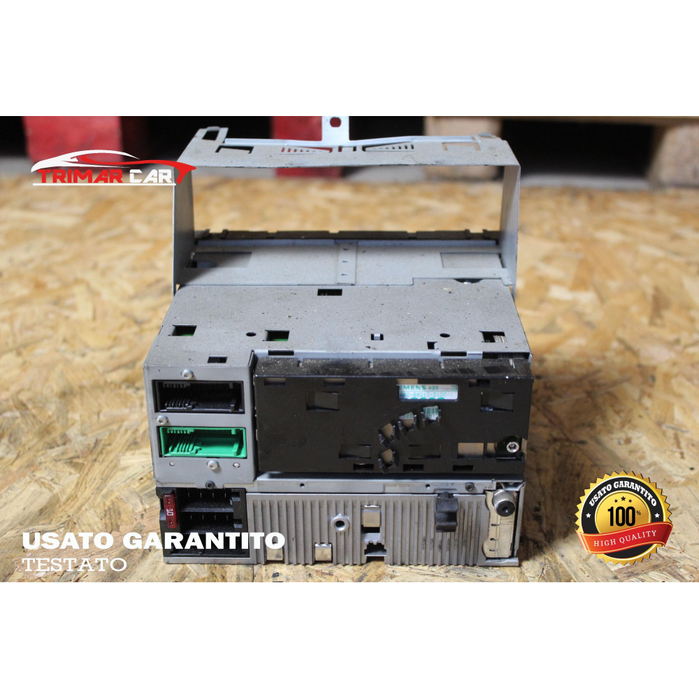 5WK78246 AUTORADIO NAVIGATORE GPS ALFA ROMEO 166 (936)(1998-2007) 2.4 JTD 175CV 129KW COD MOT: 841G000