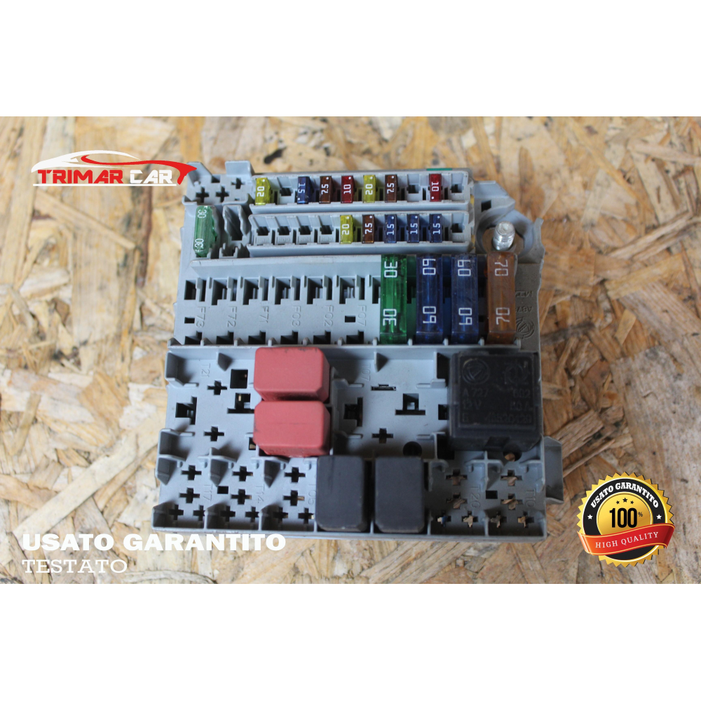 46841645 CENTRALINA SCATOLA PORTAFUSIBILI FIAT PANDA 2 (169)(2003-2012) 1.2