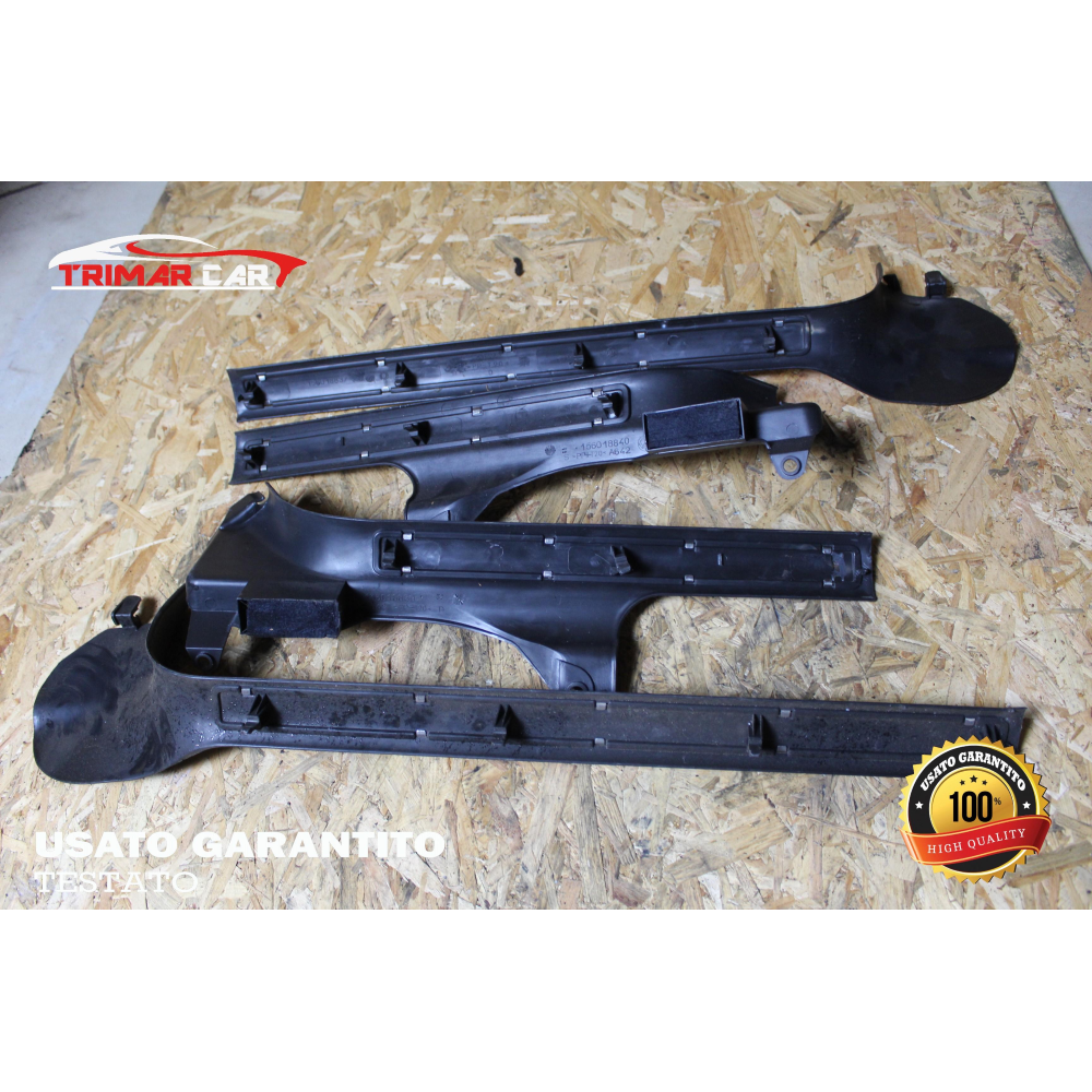 156018838 CROMATI KIT BATTITACCO ANTERIORI E POSTERIORI ALFA ROMEO 166 (936)(1998-2007) 2.4 JTD 175CV 129KW COD MOT: 841G000 CROMATI