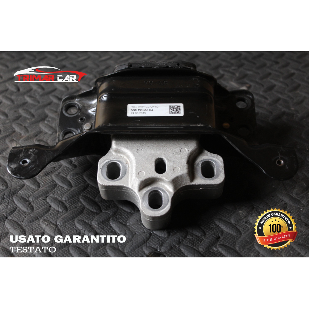 5Q0199555BJ SUPPORTO MOTORE SINISTRO VW GOLF 7 VII (2012 IN POI) 2.0 TDI 150 CV 110 KW COD.MOT. DFG