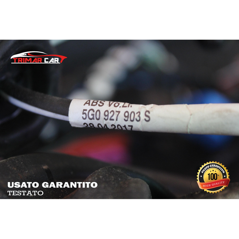 5G0927903S CAVO CAVI CABLAGGIO MOTORE VW GOLF 7 VII (2012 IN POI) 2.0 TDI 150 CV 110 KW COD.MOT. DFG