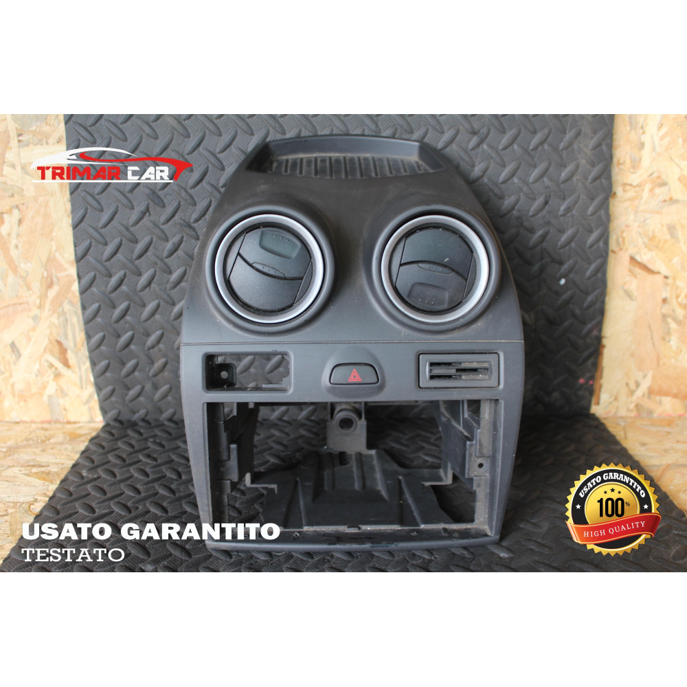6S61-A046A04-AJW MASCHERINA CORNICE AUTORADIO FORD FIESTA 5 V (JH,JD)(01-10) 1.25 75CV 55KW