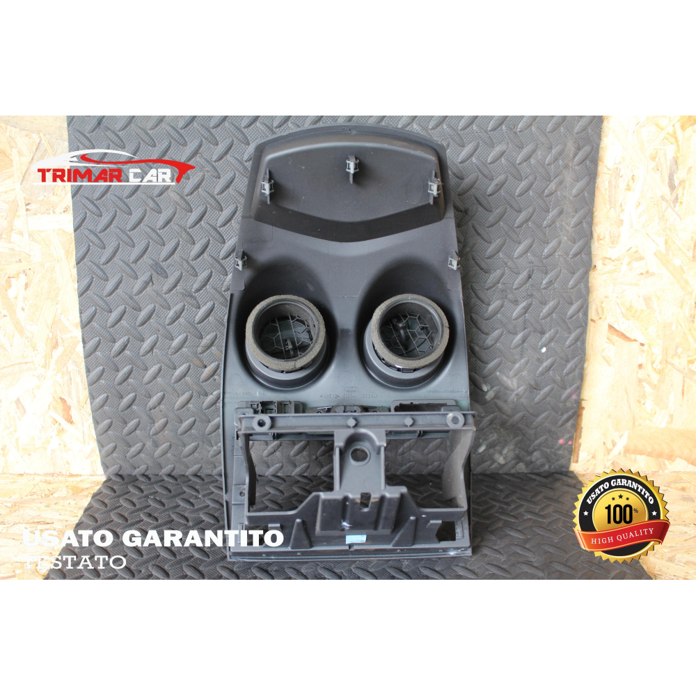 6S61-A046A04-AJW MASCHERINA CORNICE AUTORADIO FORD FIESTA 5 V (JH,JD)(01-10) 1.25 75CV 55KW
