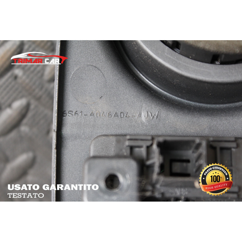 6S61-A046A04-AJW MASCHERINA CORNICE AUTORADIO FORD FIESTA 5 V (JH,JD)(01-10) 1.25 75CV 55KW