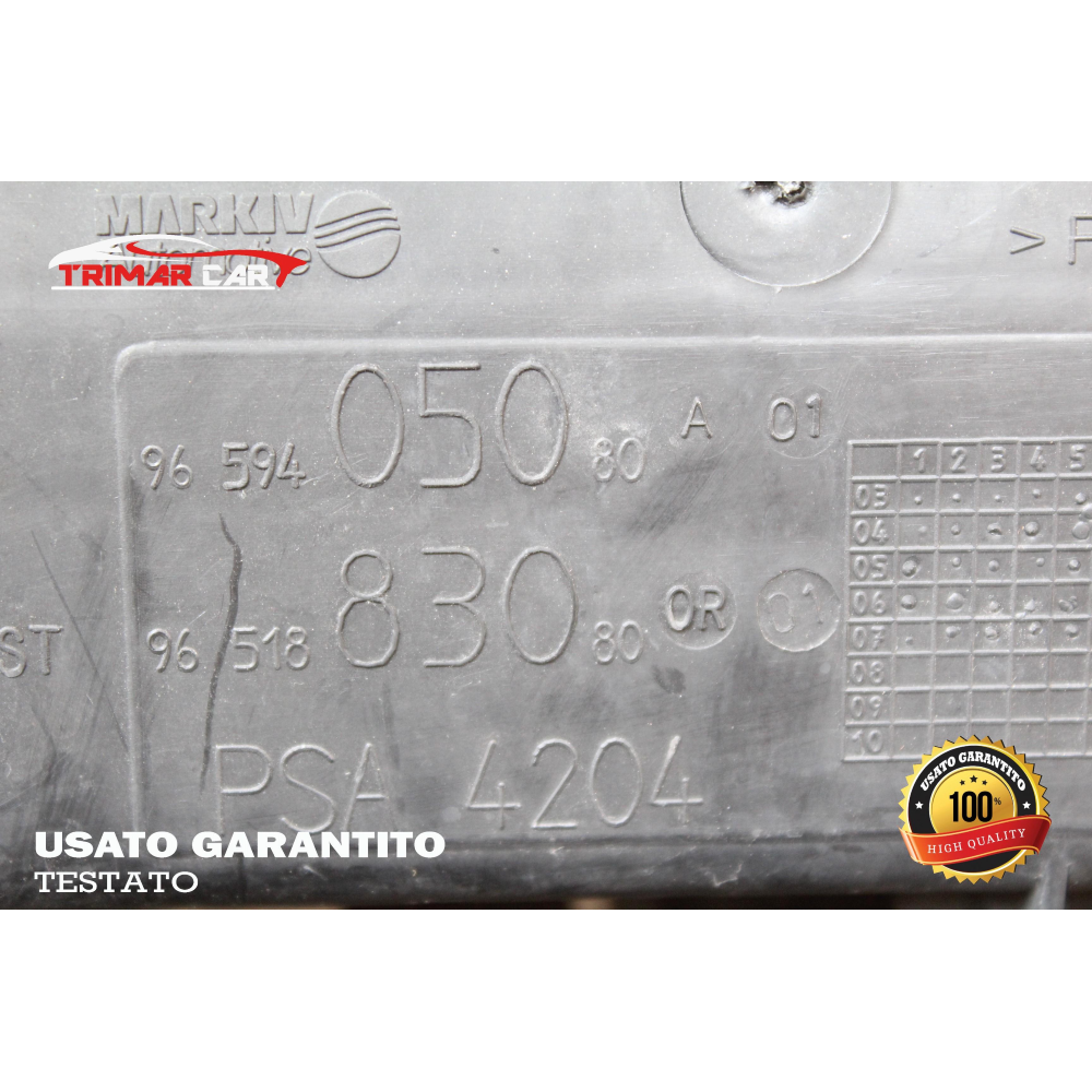 9659405080 AIRBOX PORTAFILTRO ARIA MINI COOPER D (R56)(05-14) 1.6D 109CV 80KW COD MOT; 9HZ