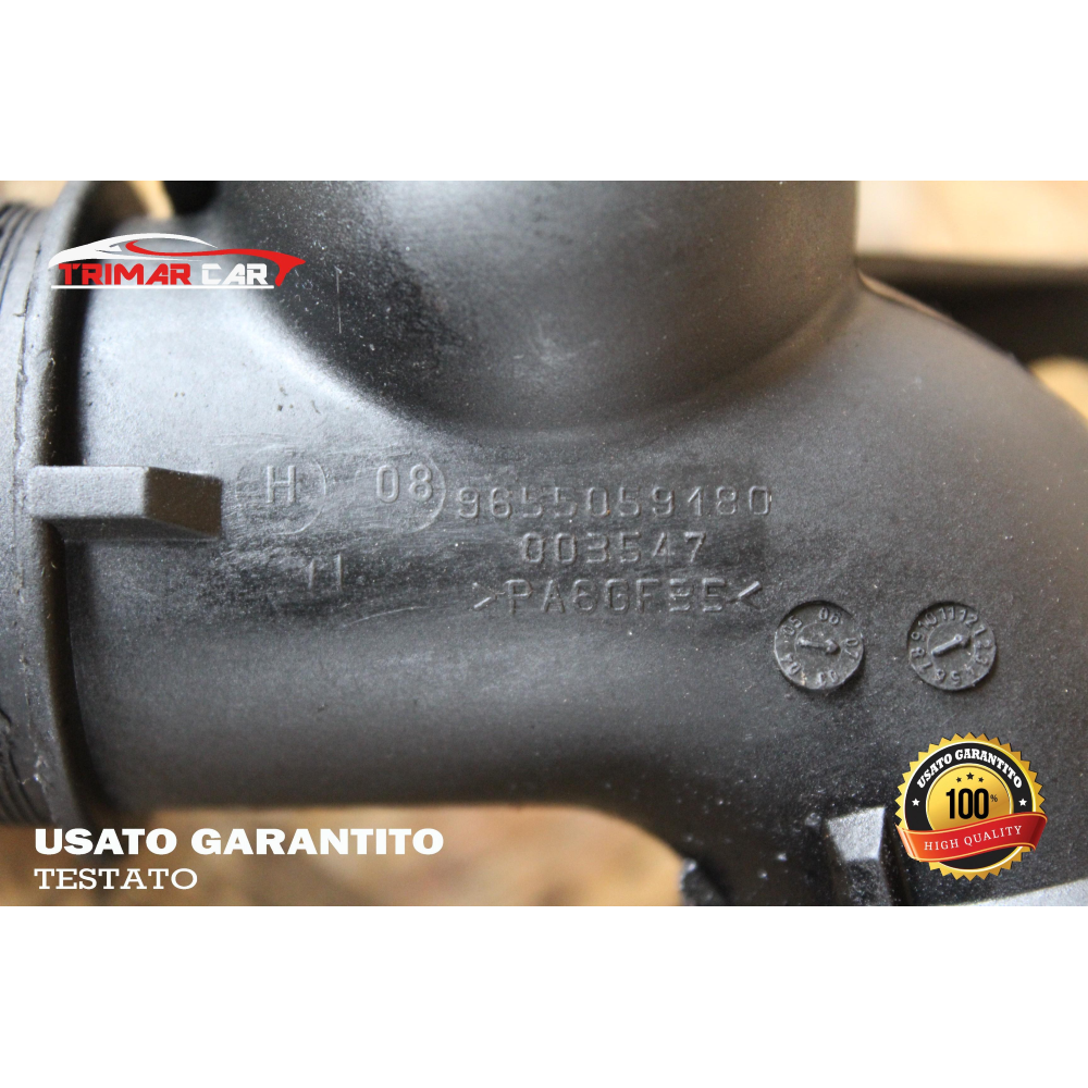 9655059180 TUBO MANICOTTO ASPIRAZIONE ARIA MINI COOPER D (R56)(05-14) 1.6D 109CV 80KW COD MOT; 9HZ