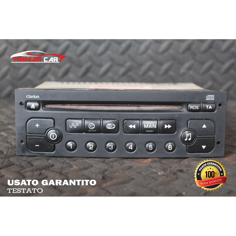 AUTORADIO CITROEN C3 I Phase 1 2002-2005