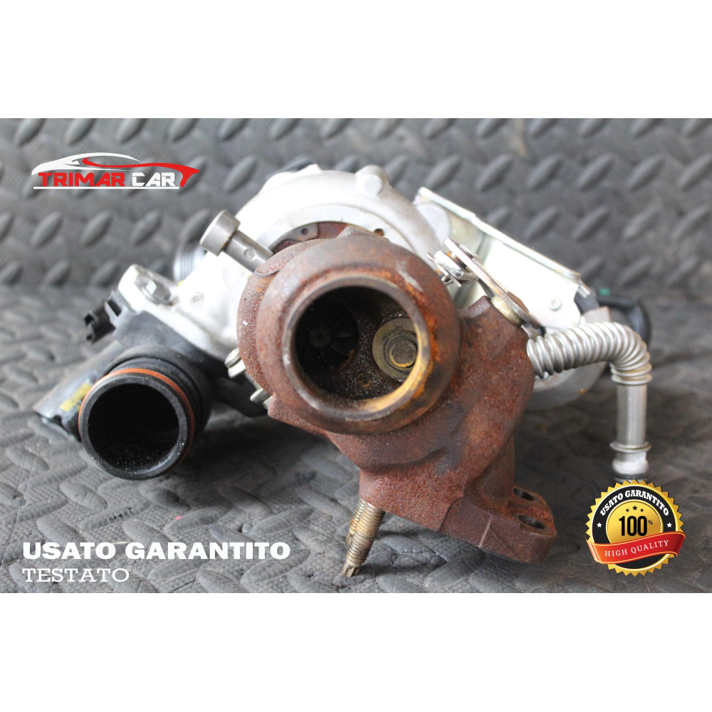 9813245480 TURBINA TURBO PEUGEOT 308 2 II (2013 IN POI) 1.5 BLUEHDI COD.MOT. YHZ