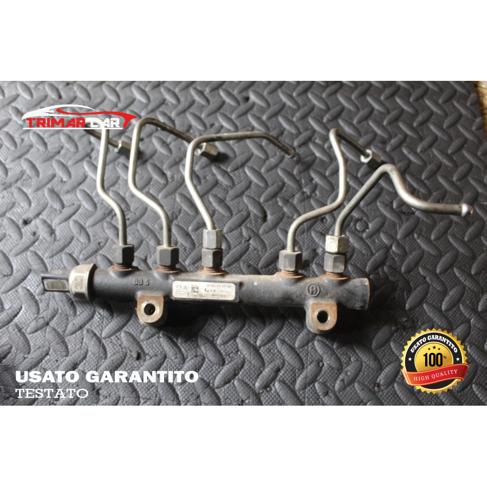 9685297580 TUBO FLAUTO RAIL INIEZIONE FORD FOCUS 3 III (2010 IN POI) 1.5 TDCI