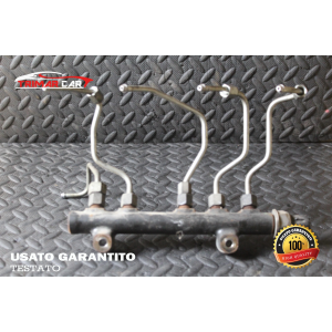 9685297580 TUBO FLAUTO RAIL INIEZIONE FORD FOCUS 3 III (2010 IN POI) 1.5 TDCI