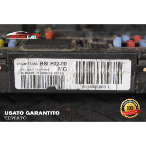 9653667380 CENTRALINA BODY COMPUTER CITROEN C3 1 I (FC)(2002-2009) 1.4 HDI 68CV 50KW