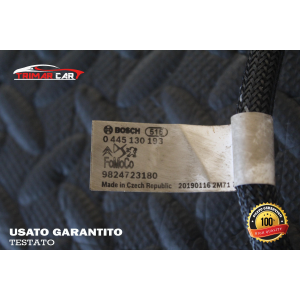 0445130193 TUBO RITORNO CARBURANTE INIETTORE PEUGEOT 308 2 II (2013 IN POI) 1.5 BLUEHDI COD.MOT. YHZ