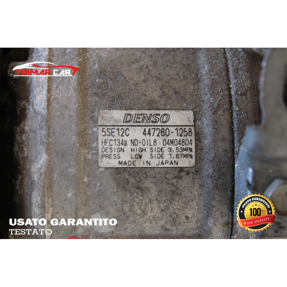 4472601258 COMPRESSORE AC CLIMA TOYOTA