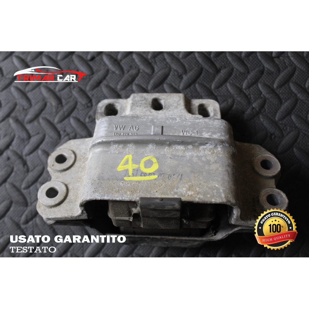 1K0199555M SUPPORTO MOTORE VW GOLF 5 V (1K1)(2003-2009) 1.9 TDI 105CV 77KW COD MOTORE: BKC